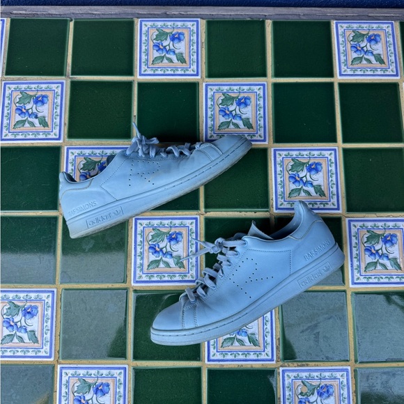 2014 ADIDAS x RAF SIMONS superstar 10 powder blue